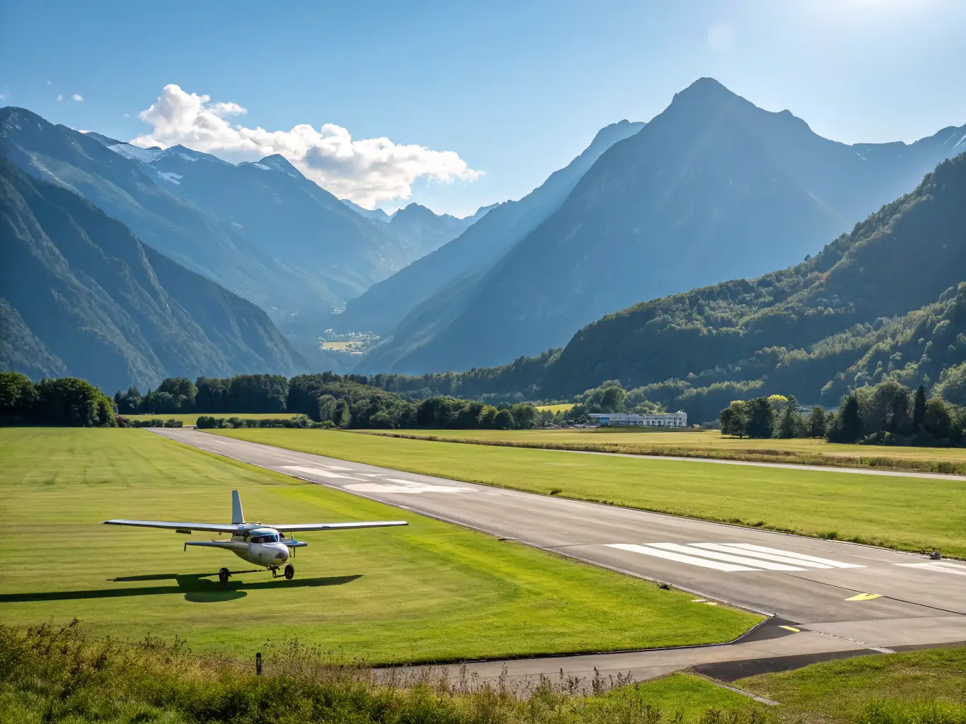 A pilot soaring high above the Treignac region, capturing the stunning natural beauty and promoting environmental awareness through responsible aviation practices.